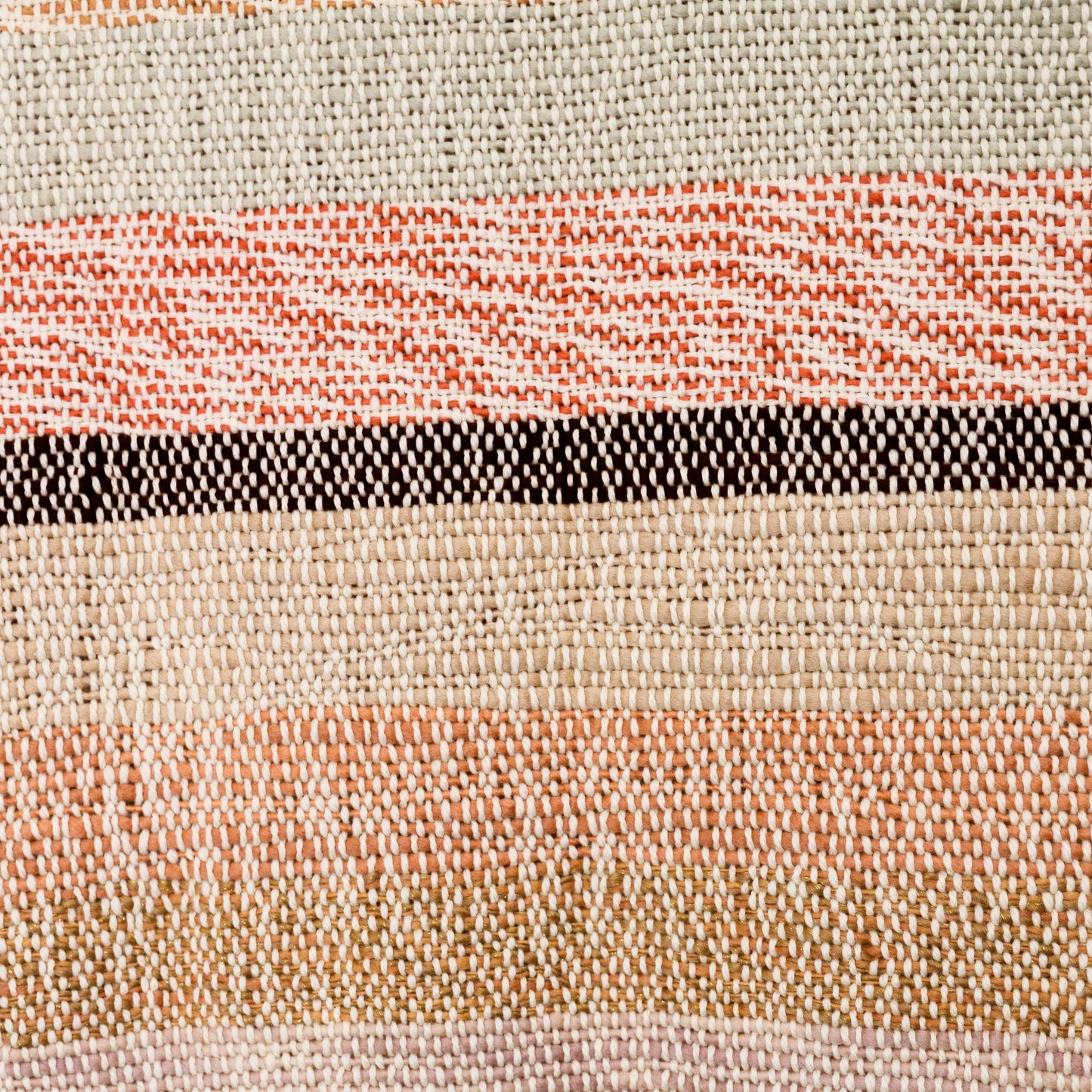 Handwoven Merino Wool Throw Blanket – Limited Edition, Colorful Stripes