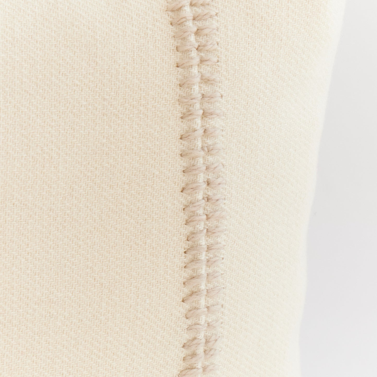 Hand-Dyed Wool Embroidered Pillow Cover - Sofia Collection