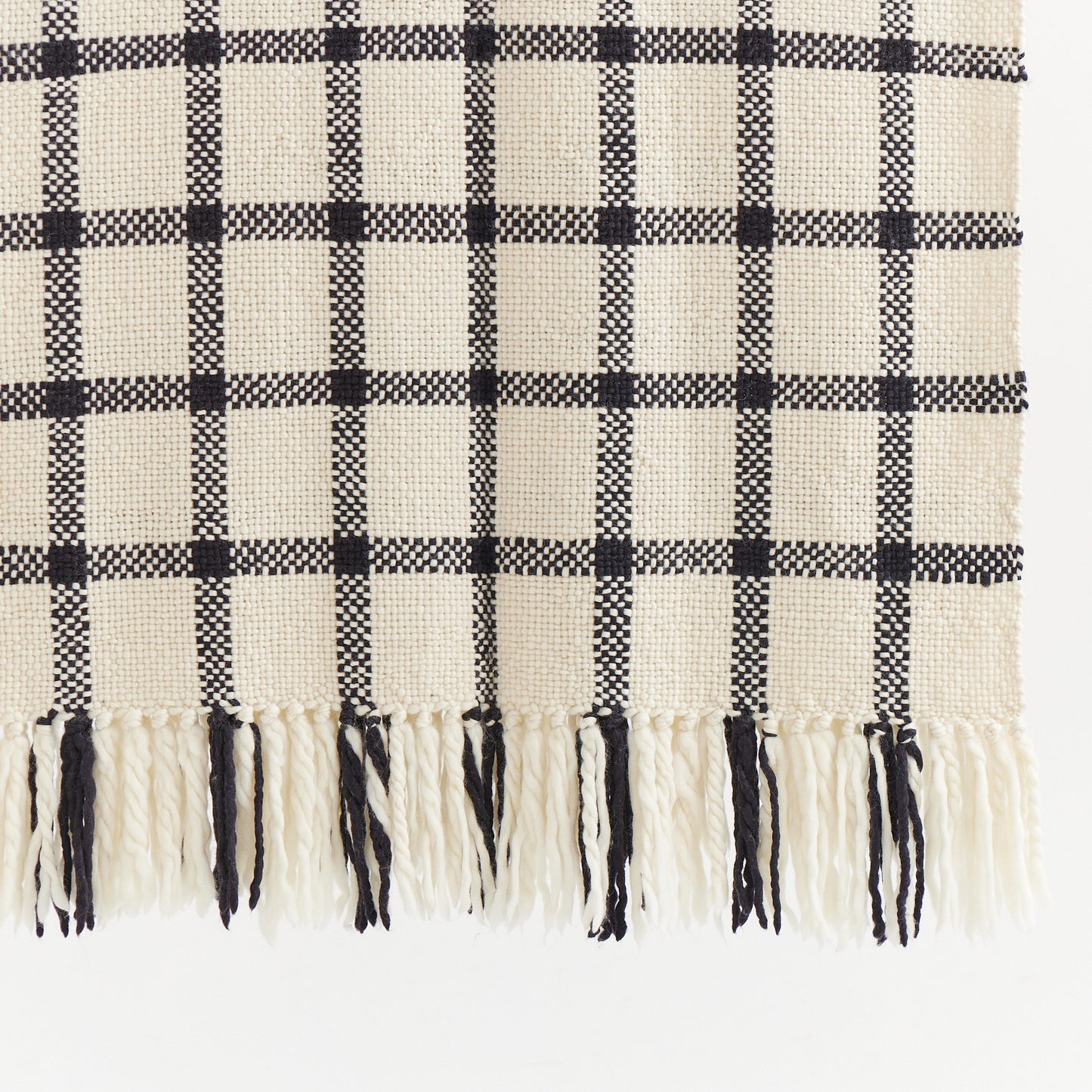 Merino Wool Plaid Blanket - Cozy Sustainable Comfort for Your Home