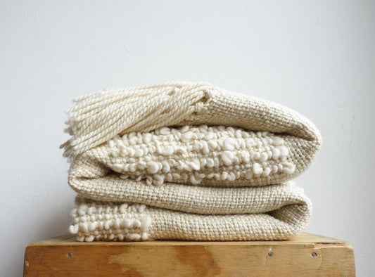 Minimalist Modern Afghan Throw