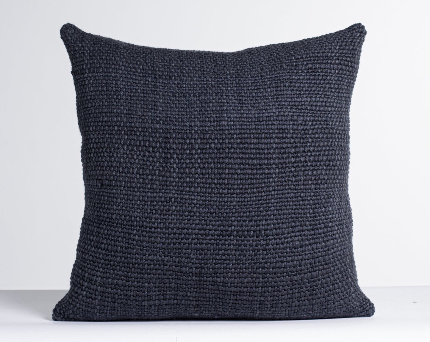 Sofa Cushion Case in Neutral Dark Grey Niebla 18x18