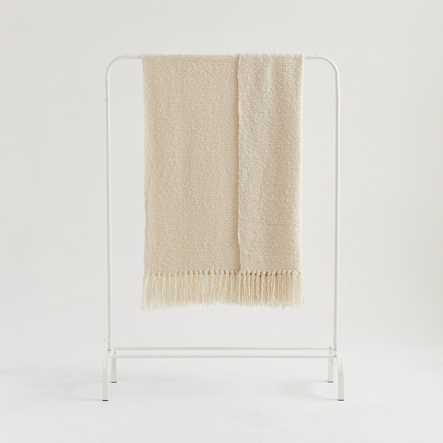 Merino Boucle Wool Luxury Blanket