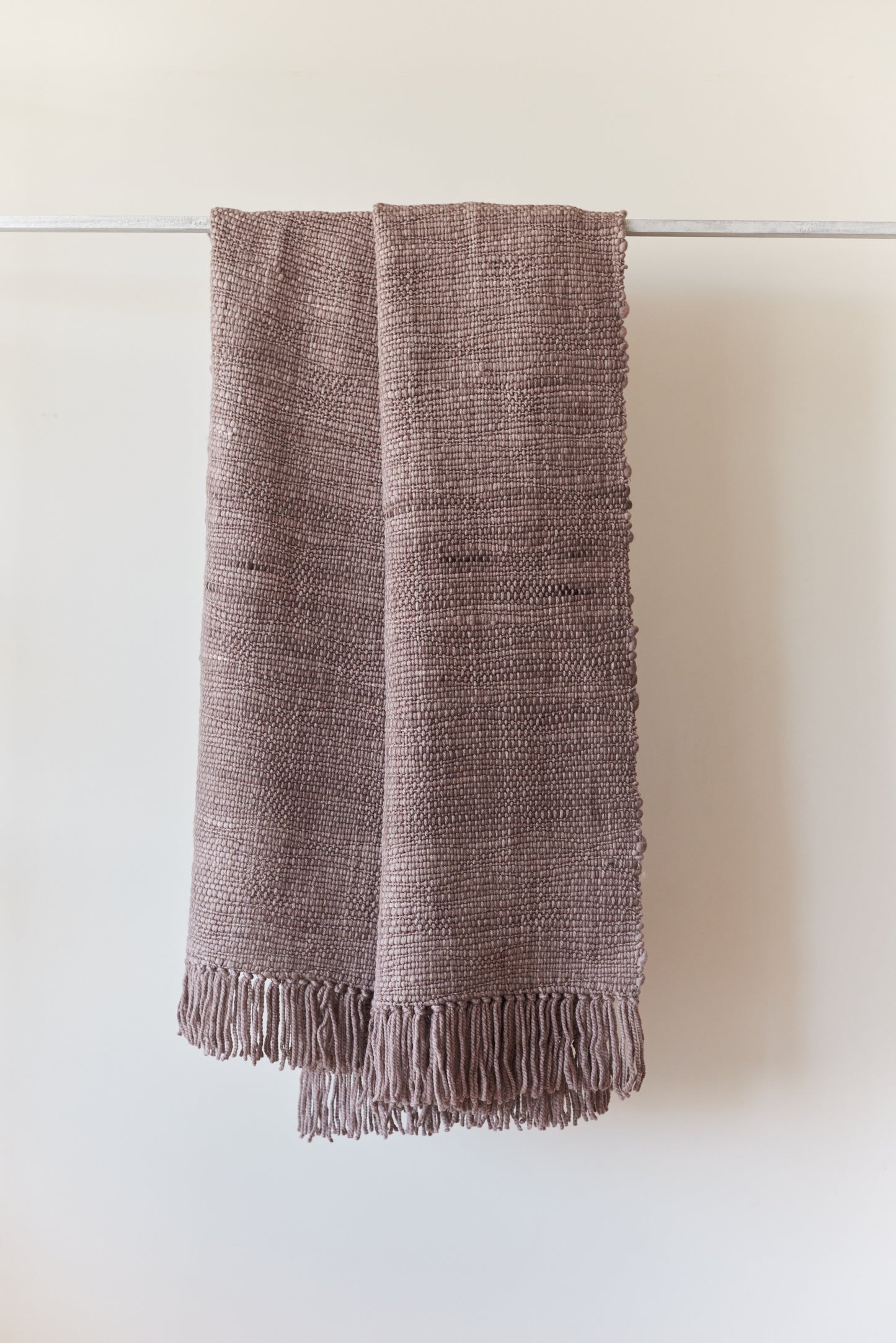 Throw Blanket in Taupe Aroma