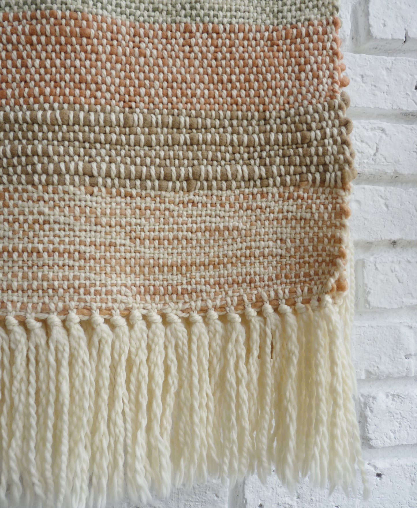 Handwoven Merino Wool Throw - Add a Touch of Artisanal Elegance to Your Home Decor - Sustainable and Eco-Friendly Blanket