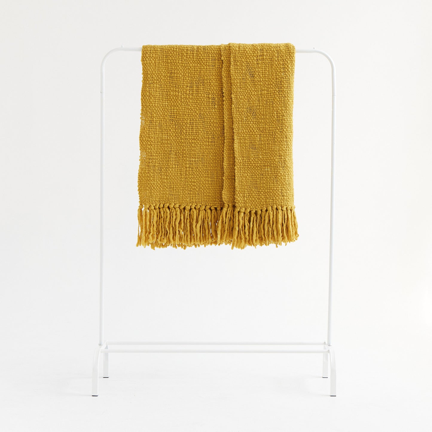 Merino Wool Blanket - Handwoven in Uruguay for Luxurious Texture and Minimal Style